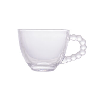 Jogo 4 Xícaras Cristal Pearl