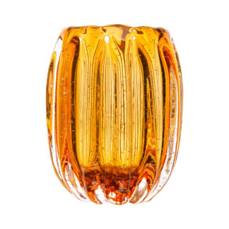 Vaso em Cristal Italy Ambar